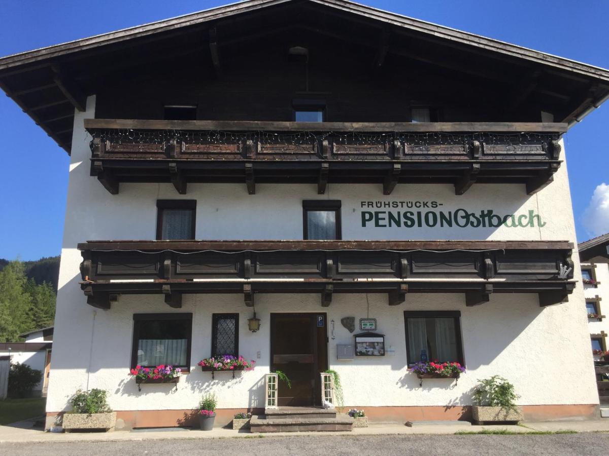 Pension Ostbach Leutasch Exteriör bild